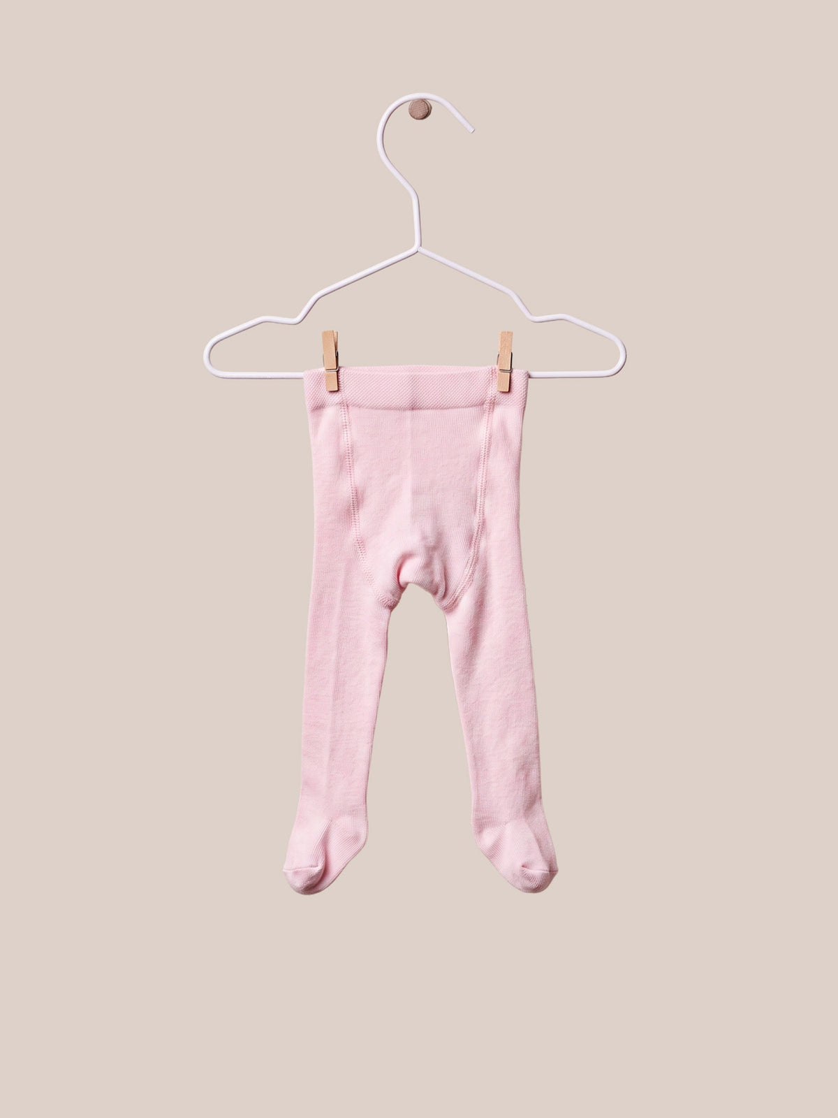 Rosa Mädchen-Strumpfhose aus gerippter Baumwolle – Wedoble – Foto 4