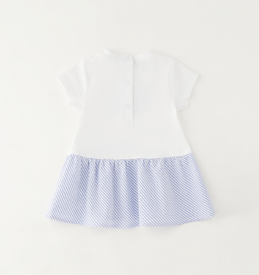 abito maglia tagliata con manica-3G715