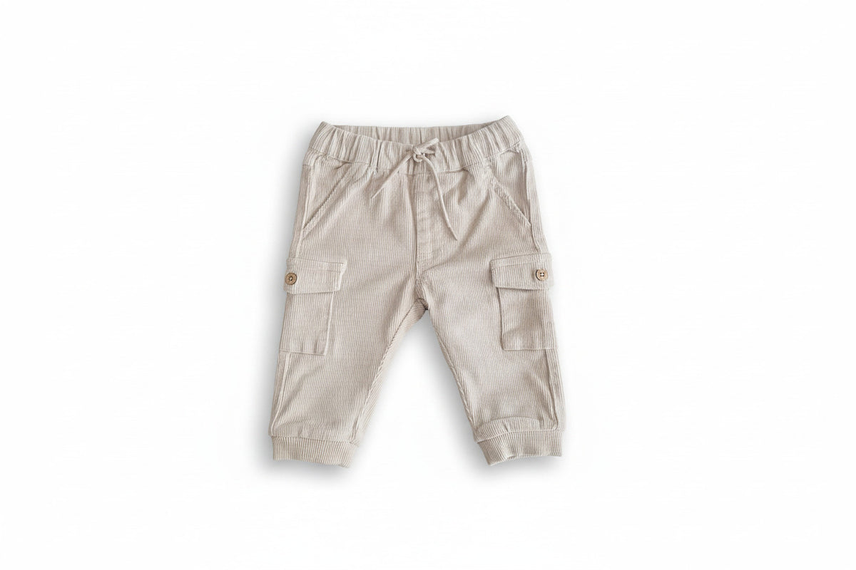 Pantalone cargo in velluto a coste - F629