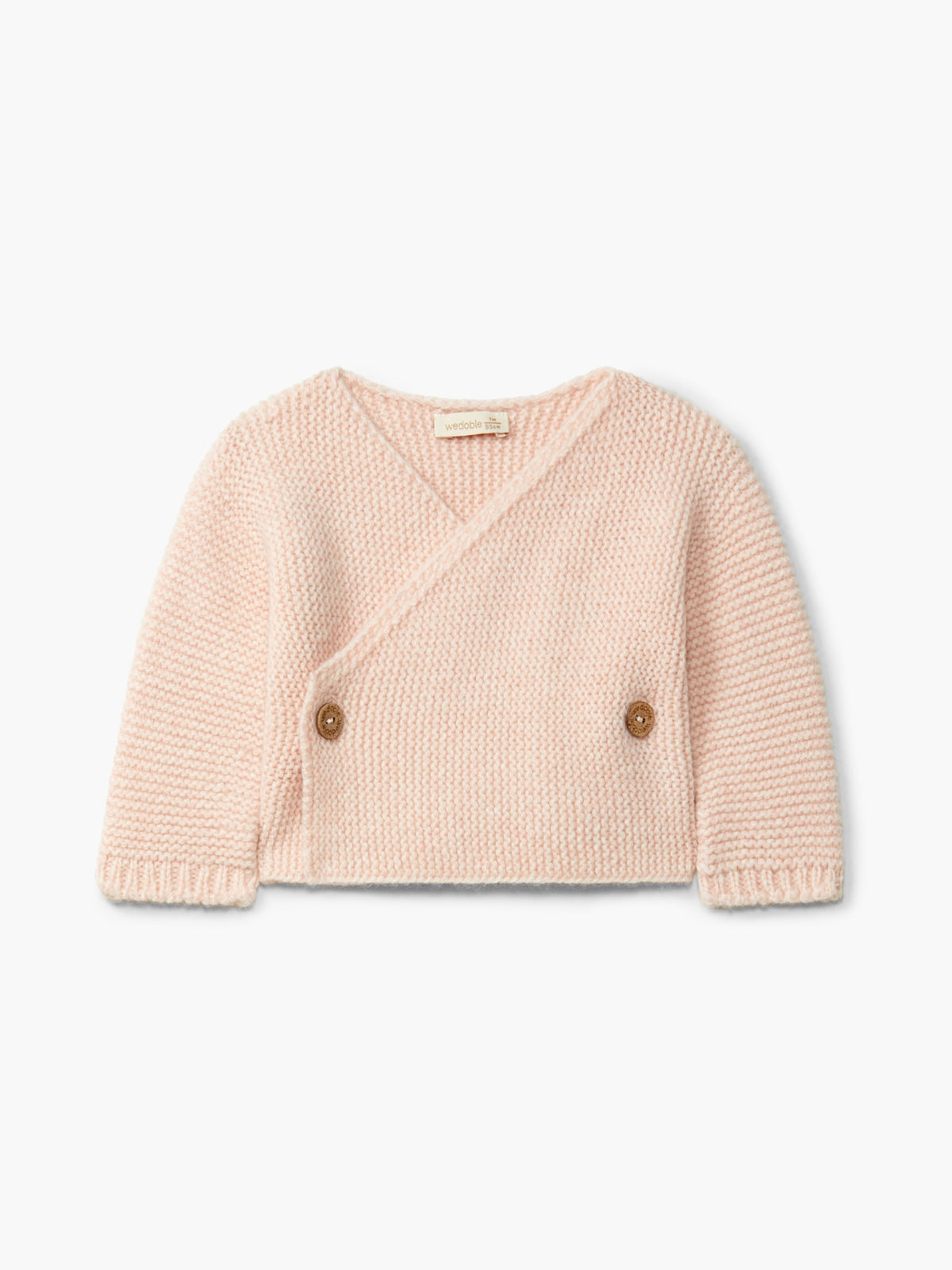 Cardigan doppiopetto in lana merino - 07308A