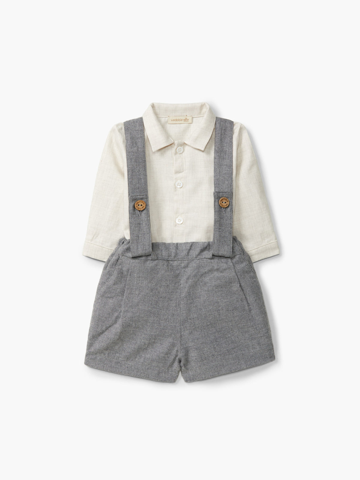Twill shoulder straps shorts 03921B