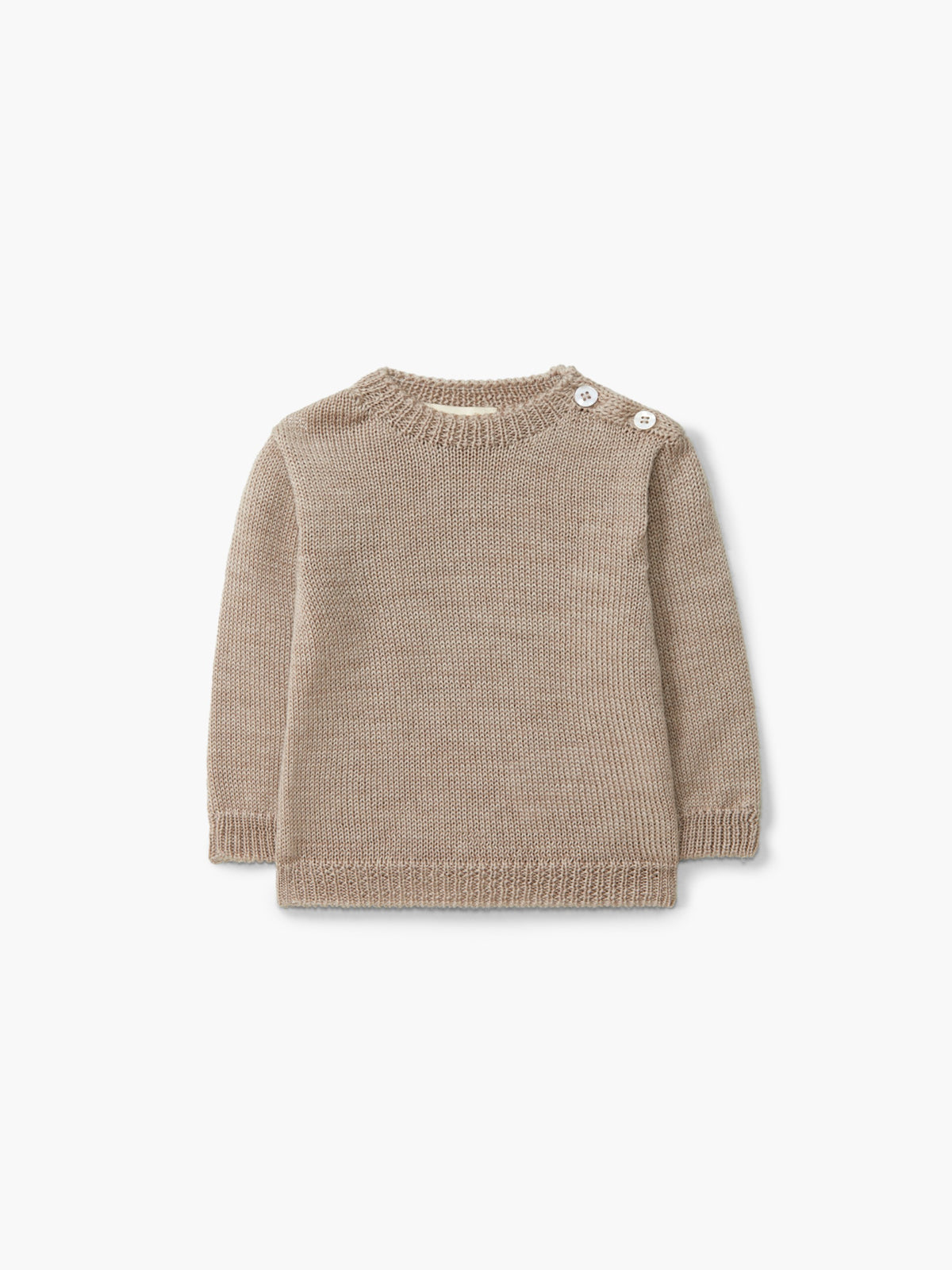 Sweater knitted in merino wool 04301C