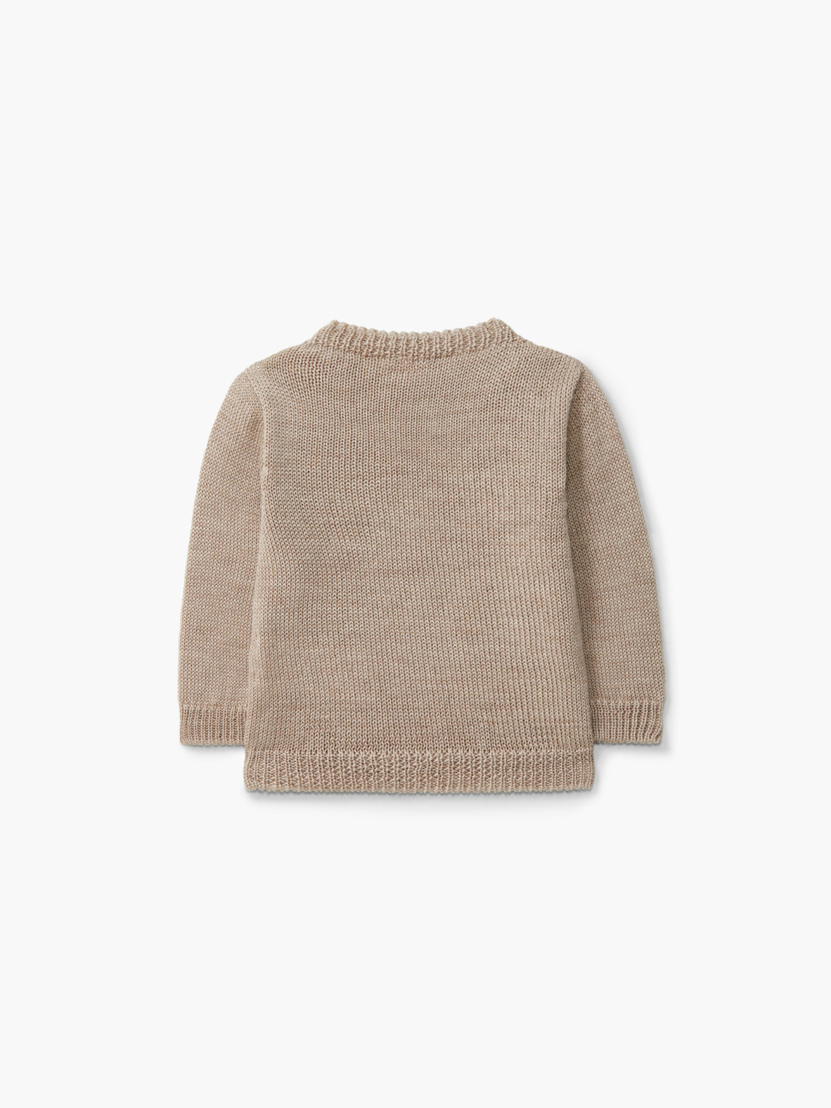 Sweater knitted in merino wool 04301C