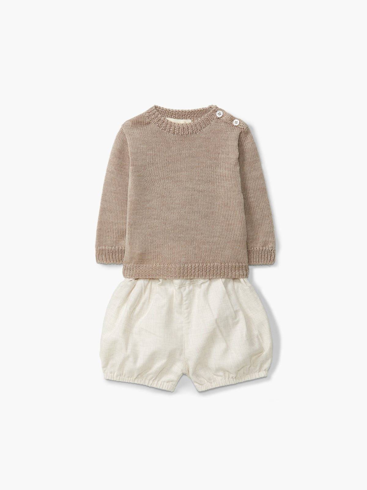 Sweater knitted in merino wool 04301C