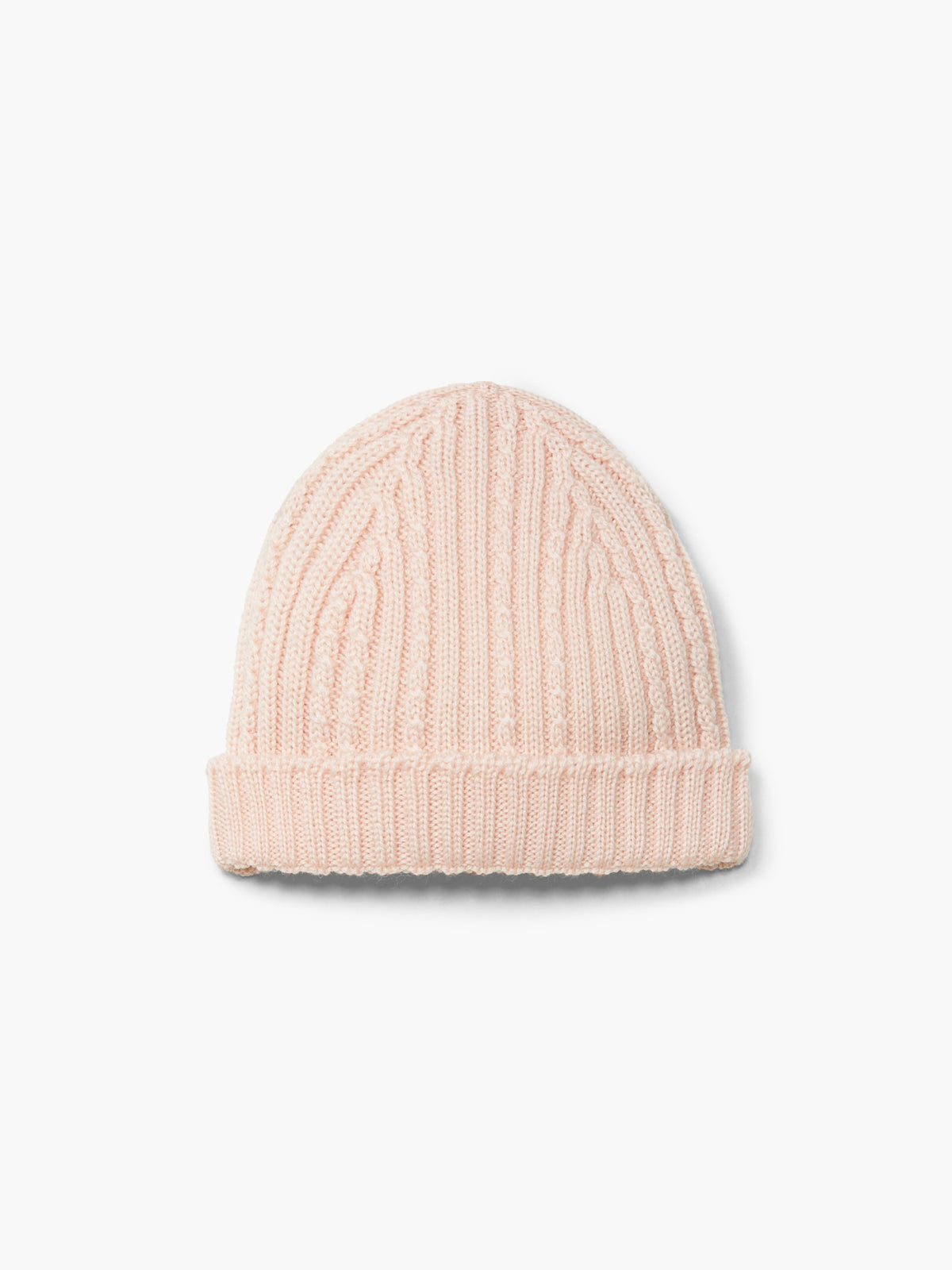 Beanie knitted in merino wool 04307B