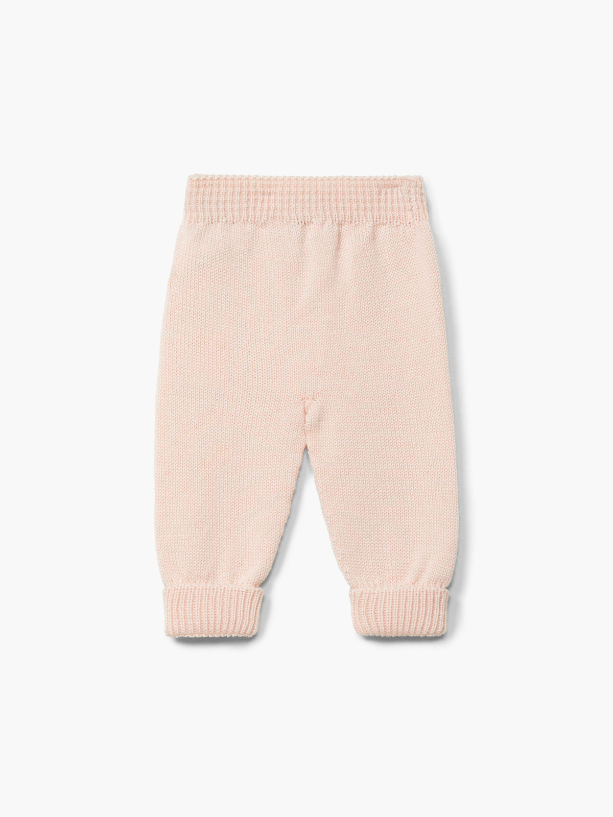Trousers knitted in merino wool 04322B
