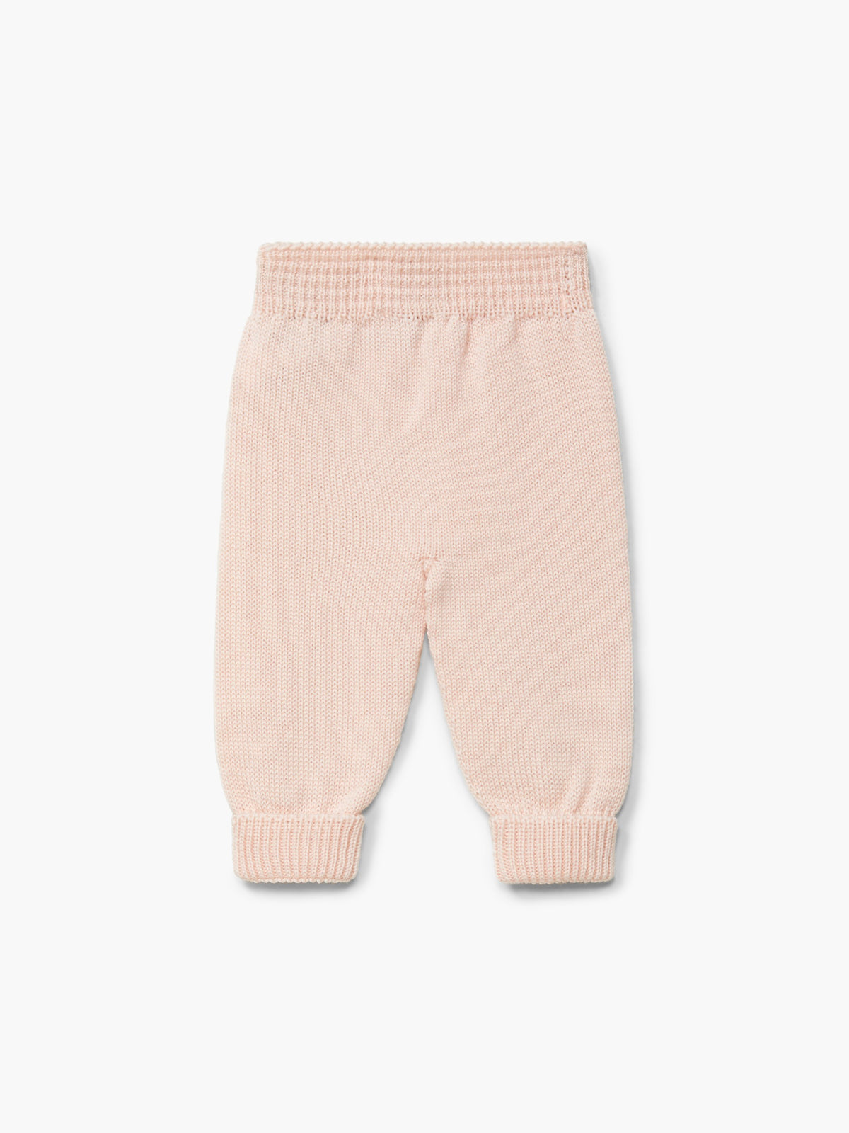 Babyhose aus rosa Merinowollstrick – Wedoble – Foto 2