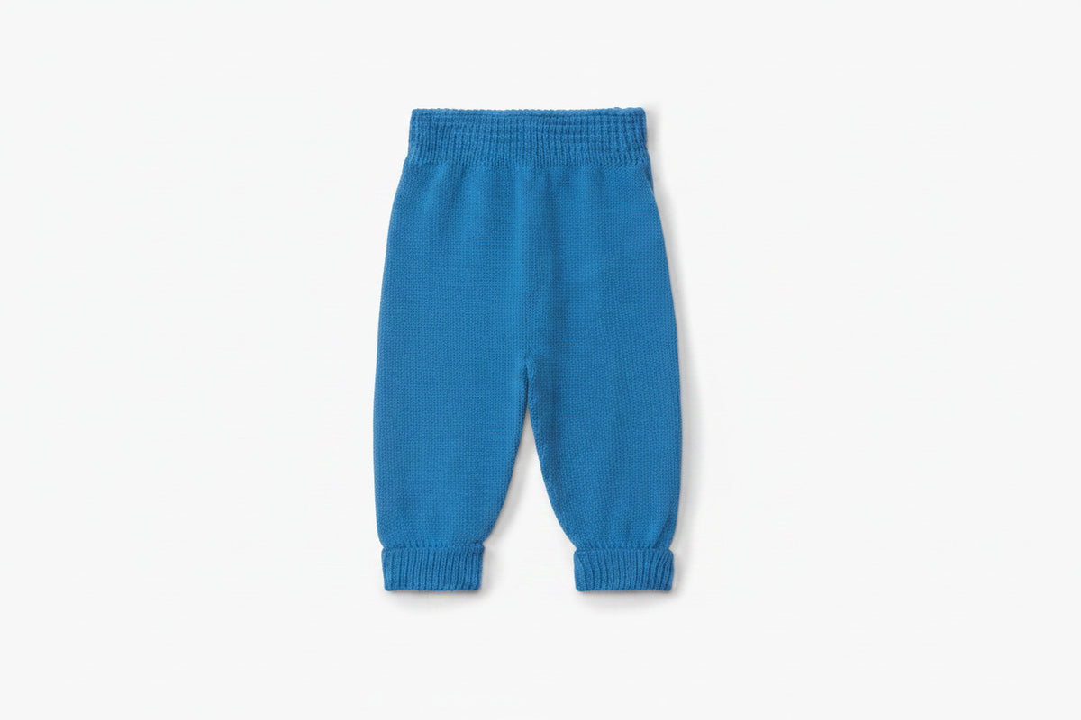 Babyhose aus rosa Merinowollstrick – Wedoble – Foto 4