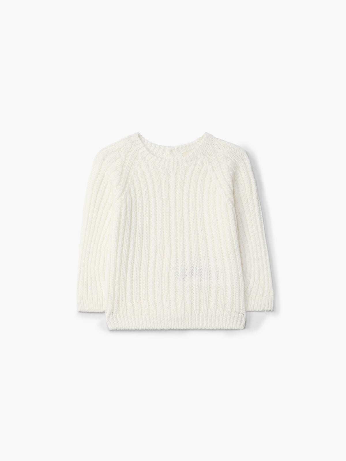 Sweater knitted in merino wool 04301B