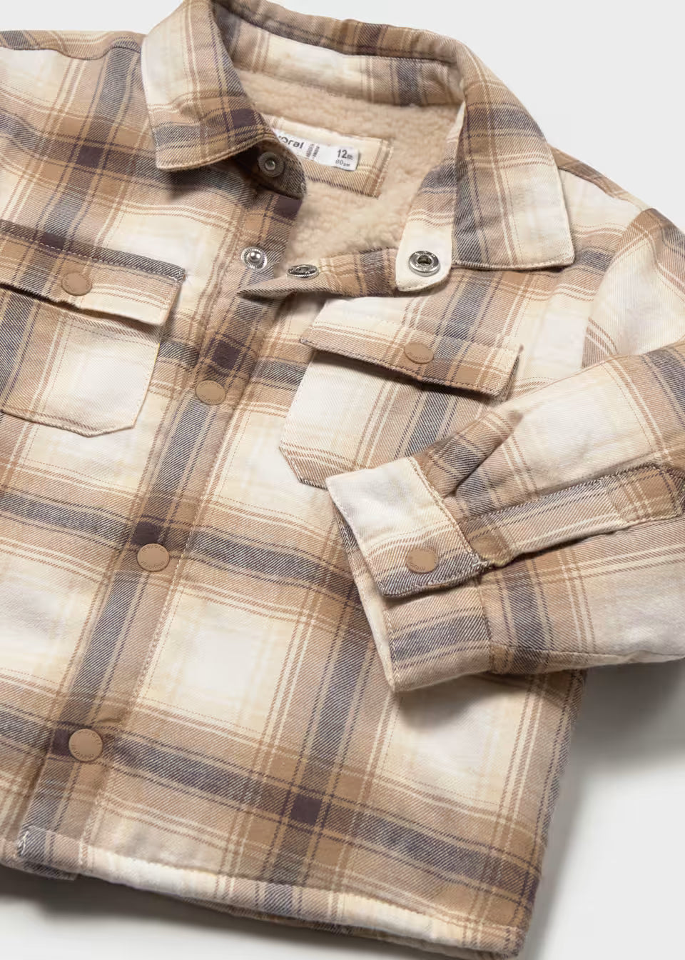 Overshirt quadri foderato 2108