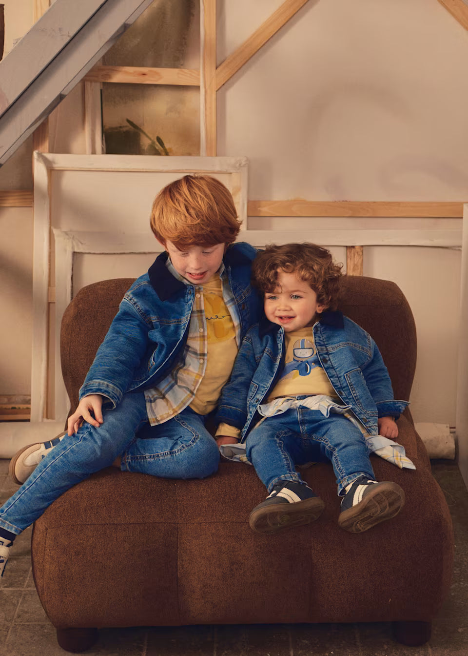 Giacca soft denim imbottito 2420