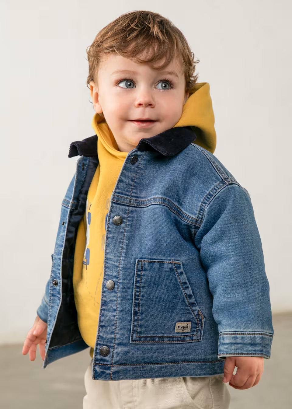Giacca soft denim imbottito 2420