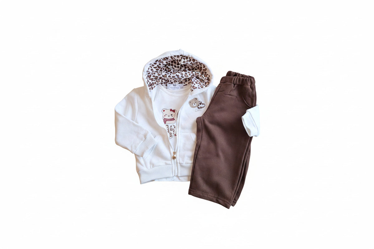Completo 3 pezzi Fiocco - 2879