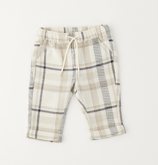 pantalone tessuto navetta lungo-3G620