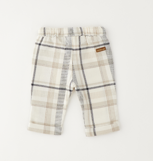 pantalone tessuto navetta lungo-3G620