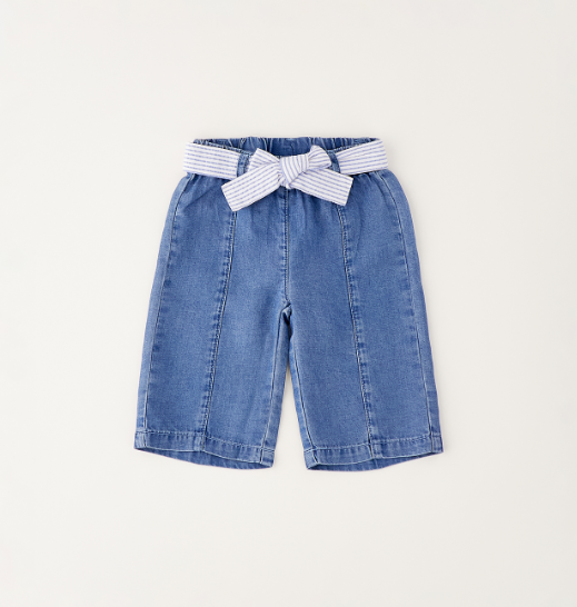 pantalone tessuto navetta lungo-3G740