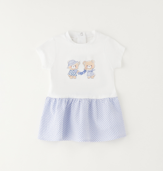 abito maglia tagliata con manica-3G715