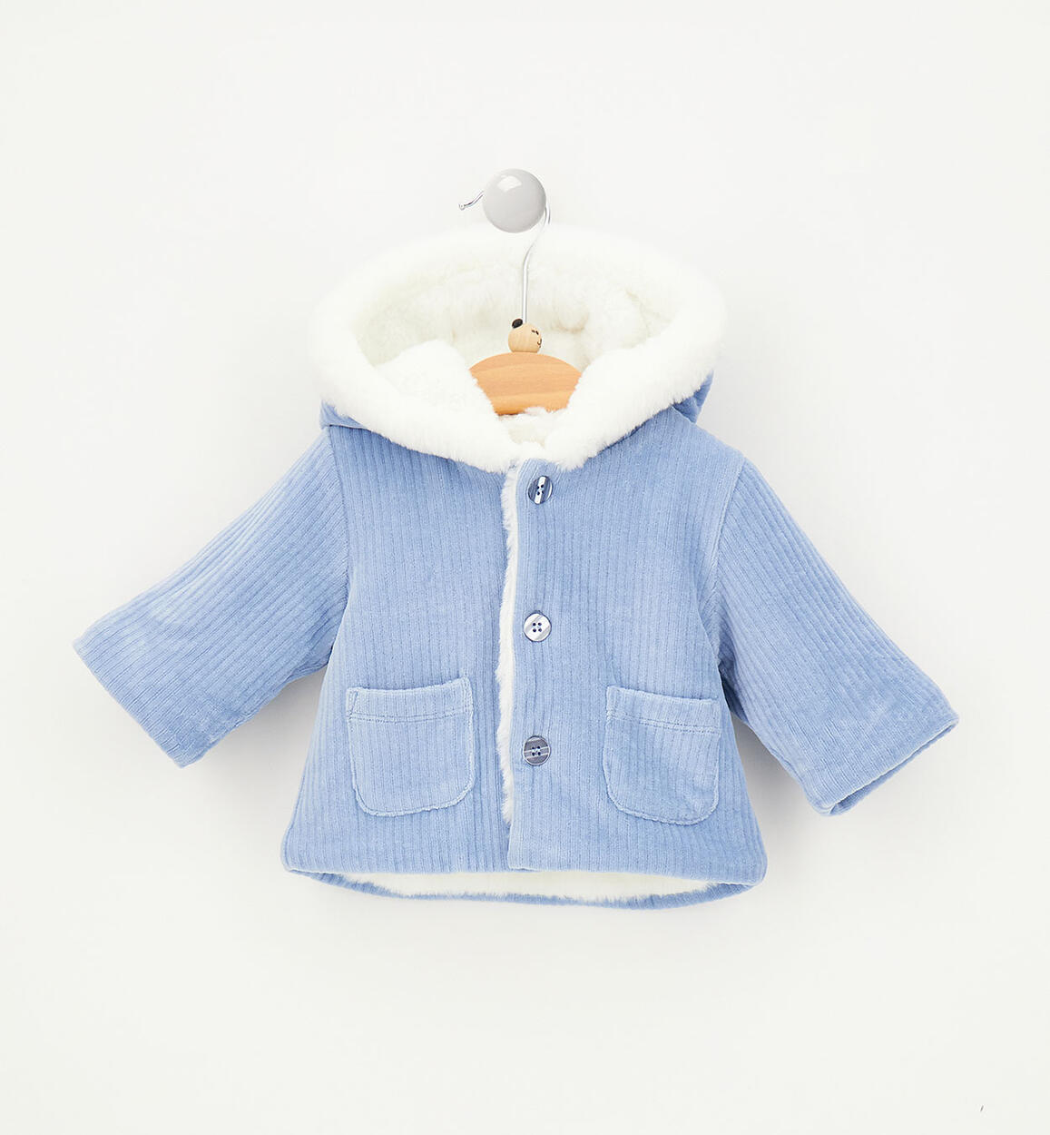 Cappotto in ecopelle - H779