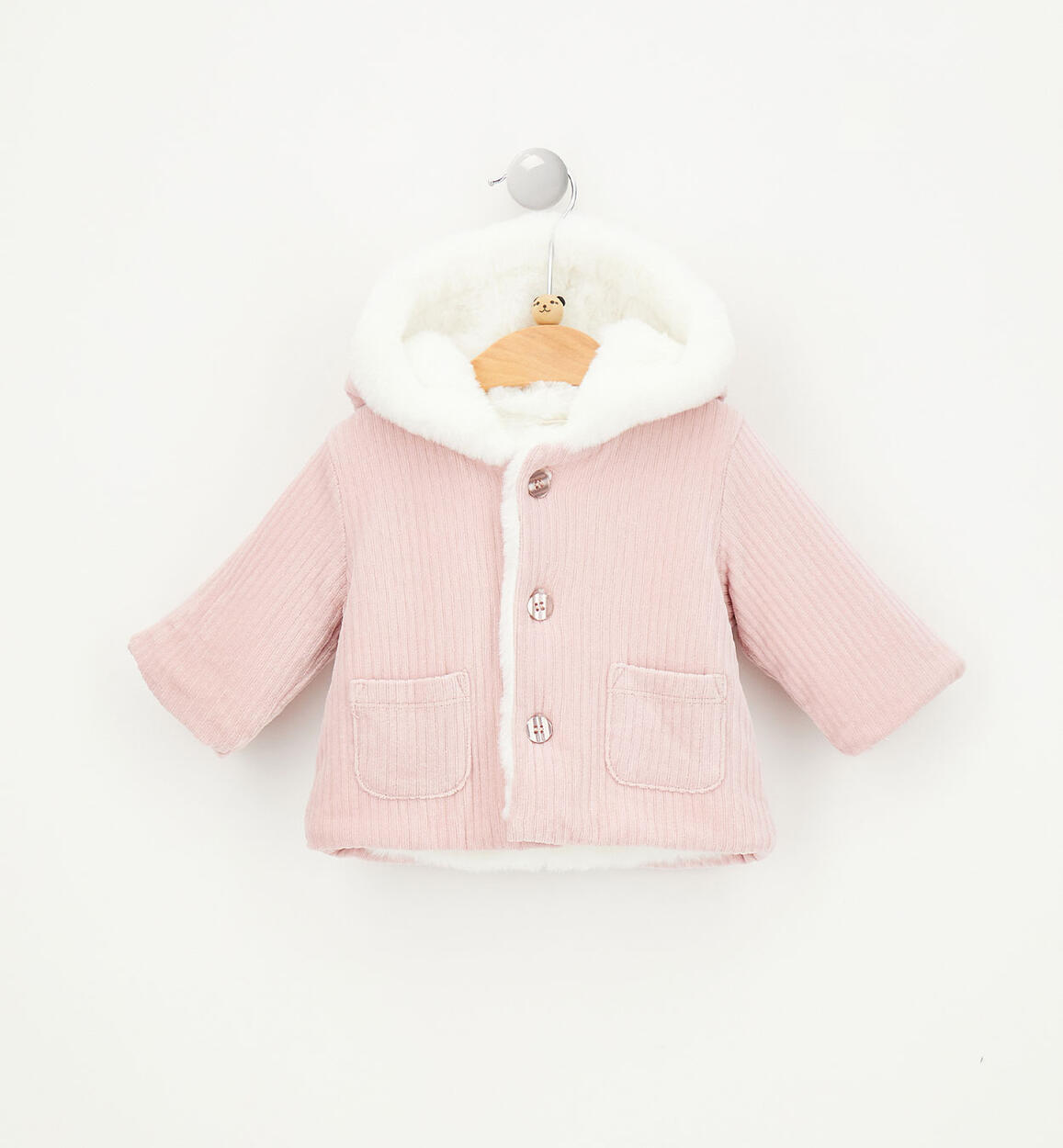 Cappotto in ecopelle - H779