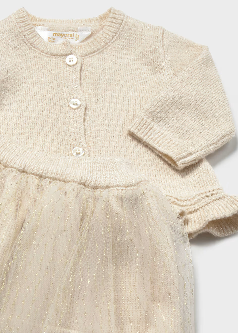 Completo 3 pezzi cardigan neonata 2811
