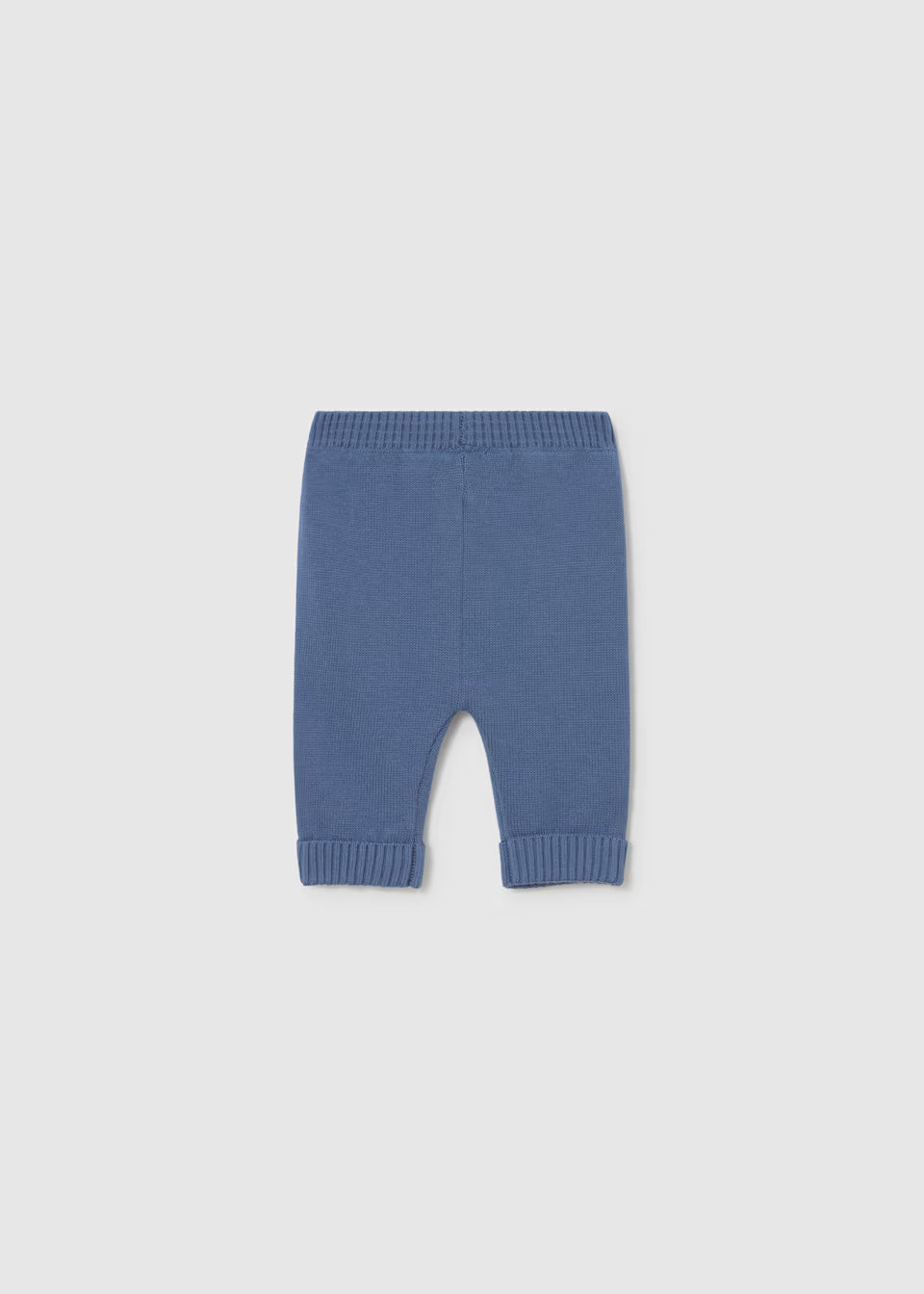 Completo neonato 3 pezzi: gilet a trecce, polo bianca e pantalone blu – Mayoral – foto 3