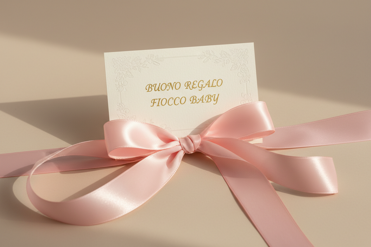 Buono Regalo Fiocco Baby